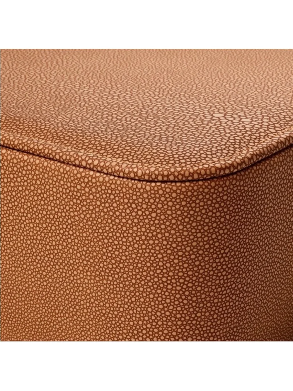 Threshold Lidded Brown Faux Leather Boc